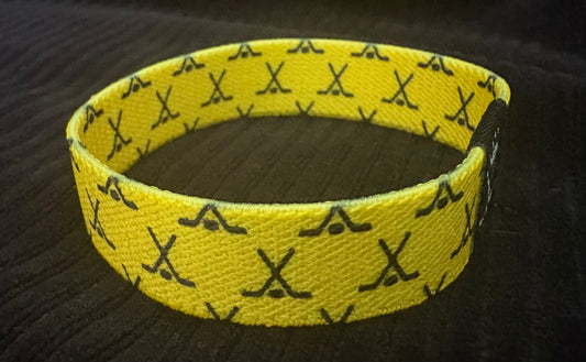 The Goldrush Crossed Sticks Wristband
