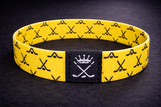 The Goldrush Crossed Sticks Wristband