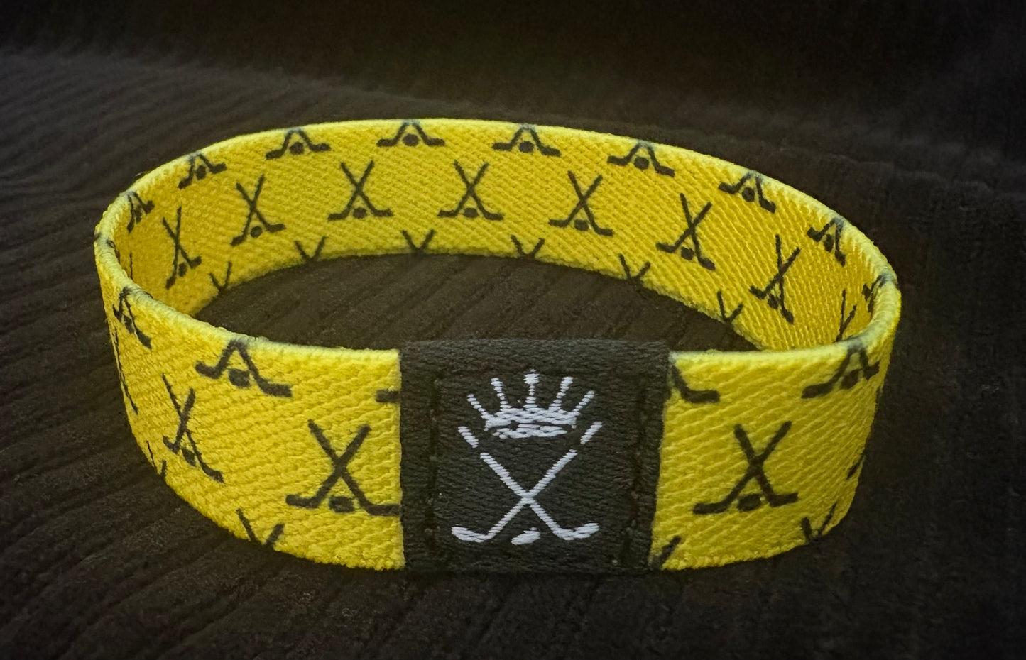 The Goldrush Crossed Sticks Wristband